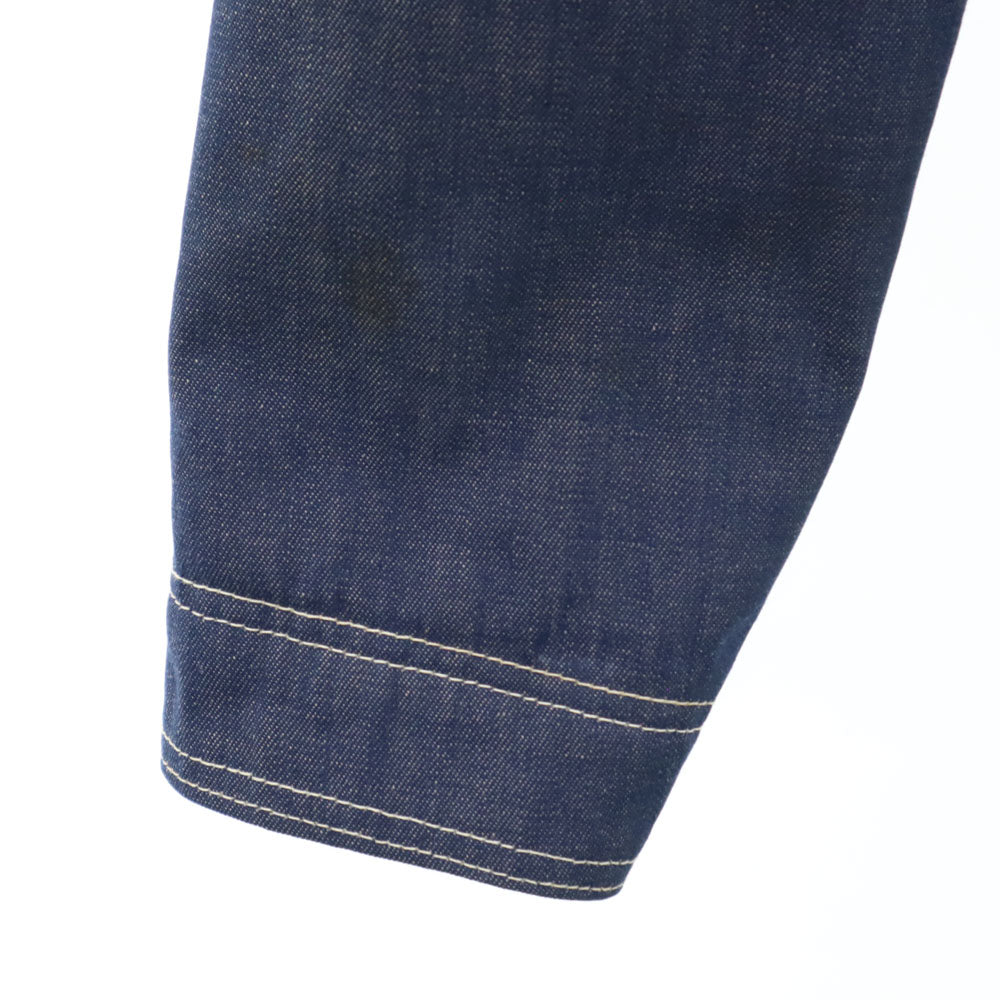 Lee リー 70s USA製 ヴィンテージ 91B デニムジャケット インディゴ 裏キルティング ジージャン メンズ