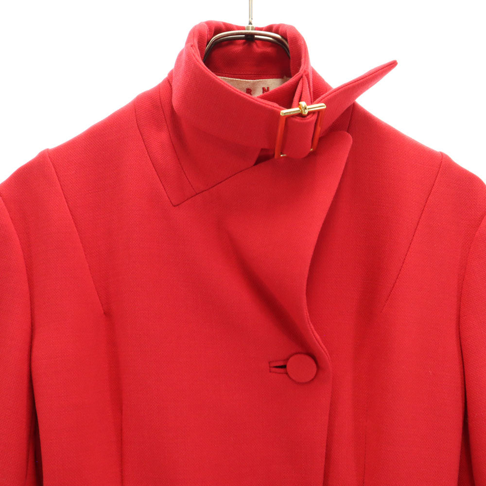 MARNI マルニ イタリア製 ジャケット 38 レッド レディース