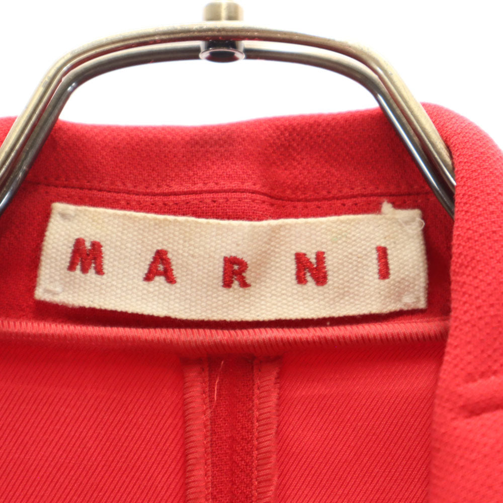 MARNI マルニ イタリア製 ジャケット 38 レッド レディース