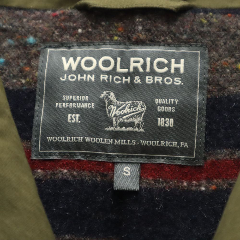 WOOLRICH ウールリッチ 未使用 ミリタリージャケット S カーキ JOHN RICH & BROS． メンズ