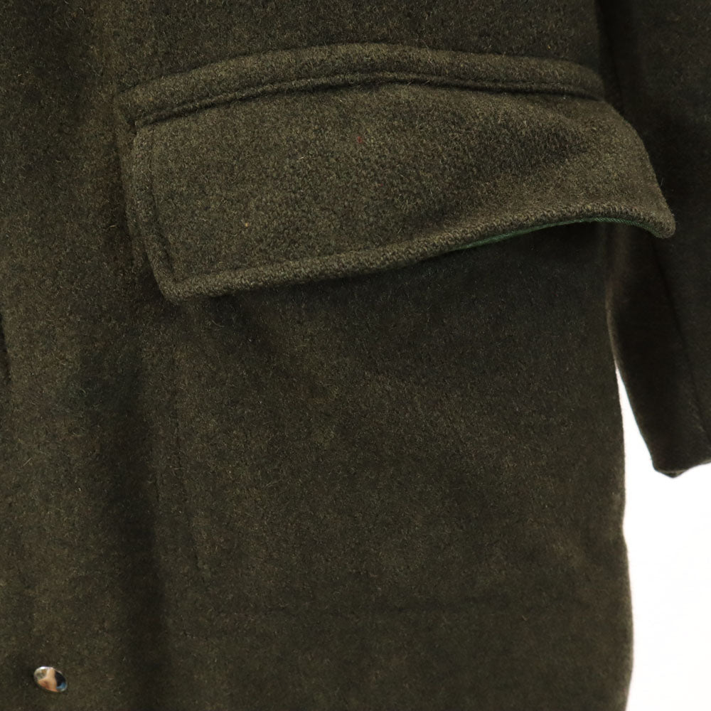 McGregor マクレガー 70s ヴィンテージ メルトン ステンカラーコート 16 カーキ TALONジップ レディース