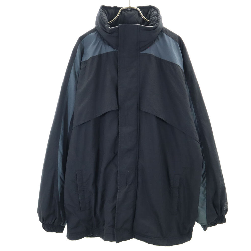 STARTER スターター 00s 長袖 ジップジャケット M ブラック系 裏フリース オールド メンズ