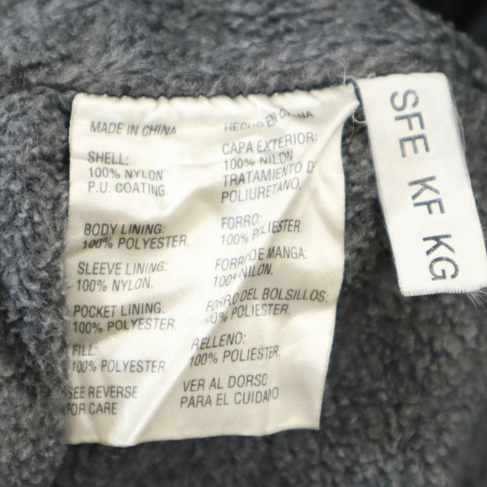 STARTER スターター 00s 長袖 ジップジャケット M ブラック系 裏フリース オールド メンズ