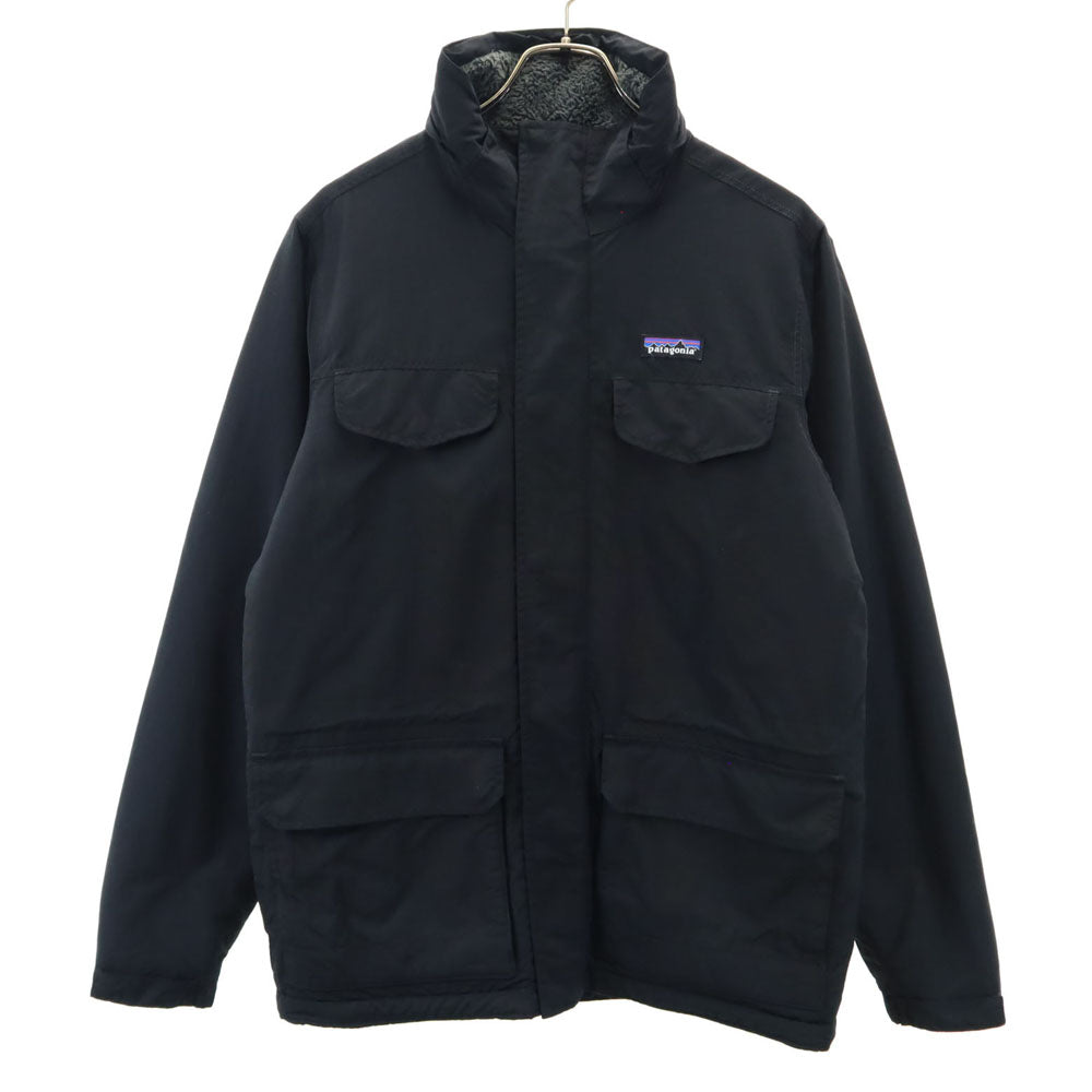 patagonia パタゴニア アウトドア 27021FA17 中綿ジャケット S ブラック 裏フリース メンズ
