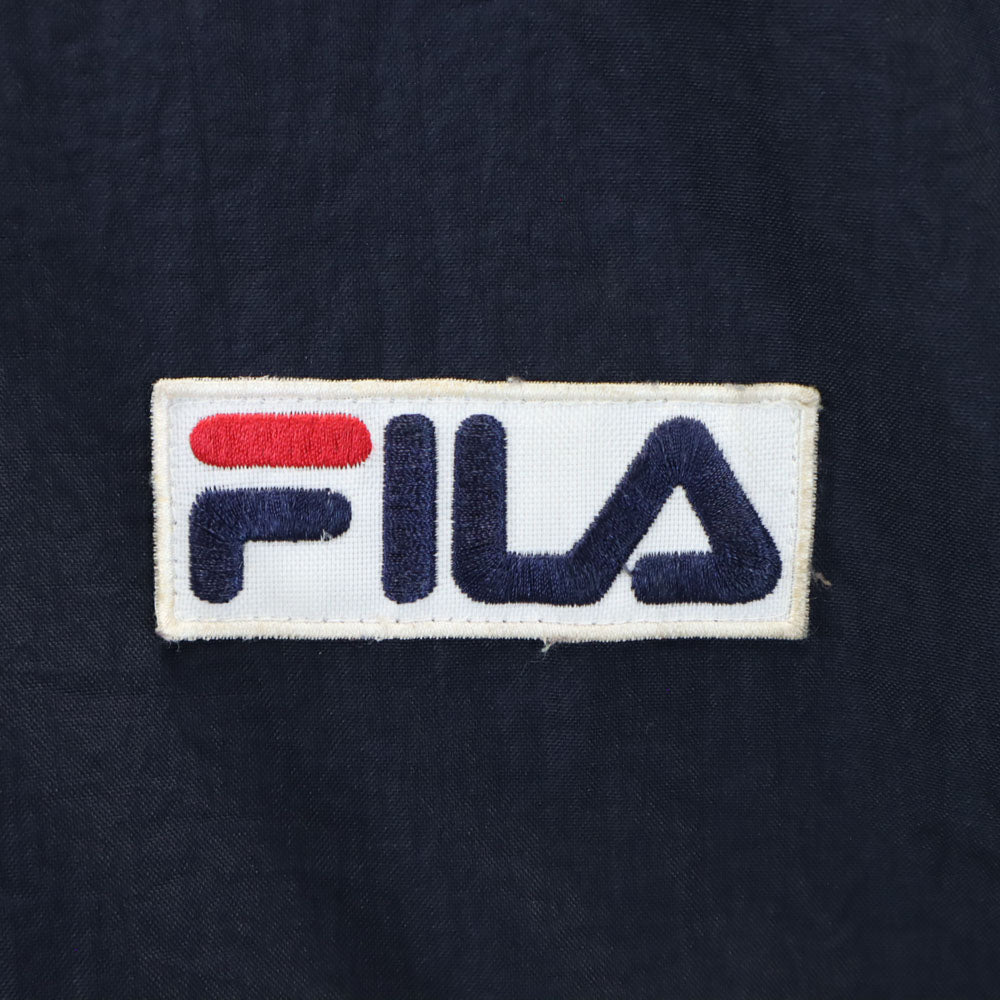 FILA フィラ 90s オールド 中綿ジャケット L ネイビー メンズ