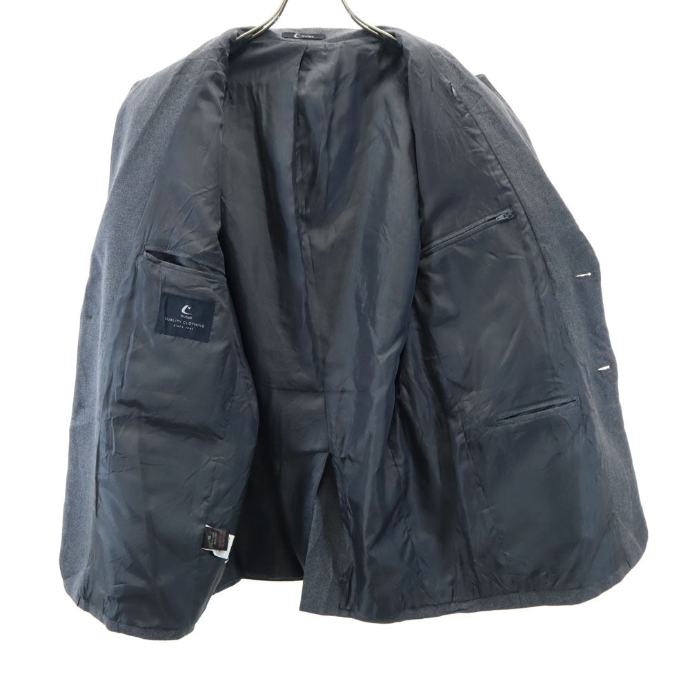 trutex 90s オールド スクールジャケット テーラードジャケット 38 チャコールグレー trutex スクール ブレザー メンズ