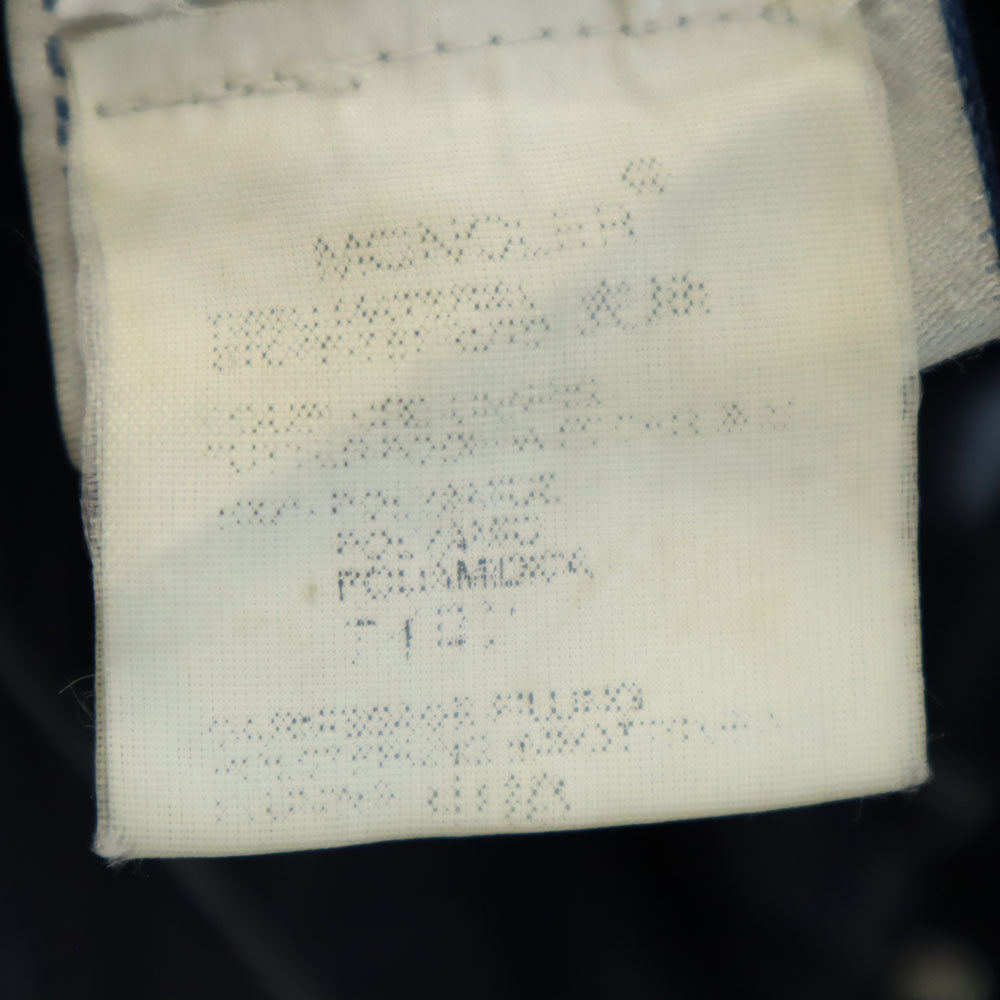 MONCLER モンクレール ダウンジャケット 0 ネイビー レディース