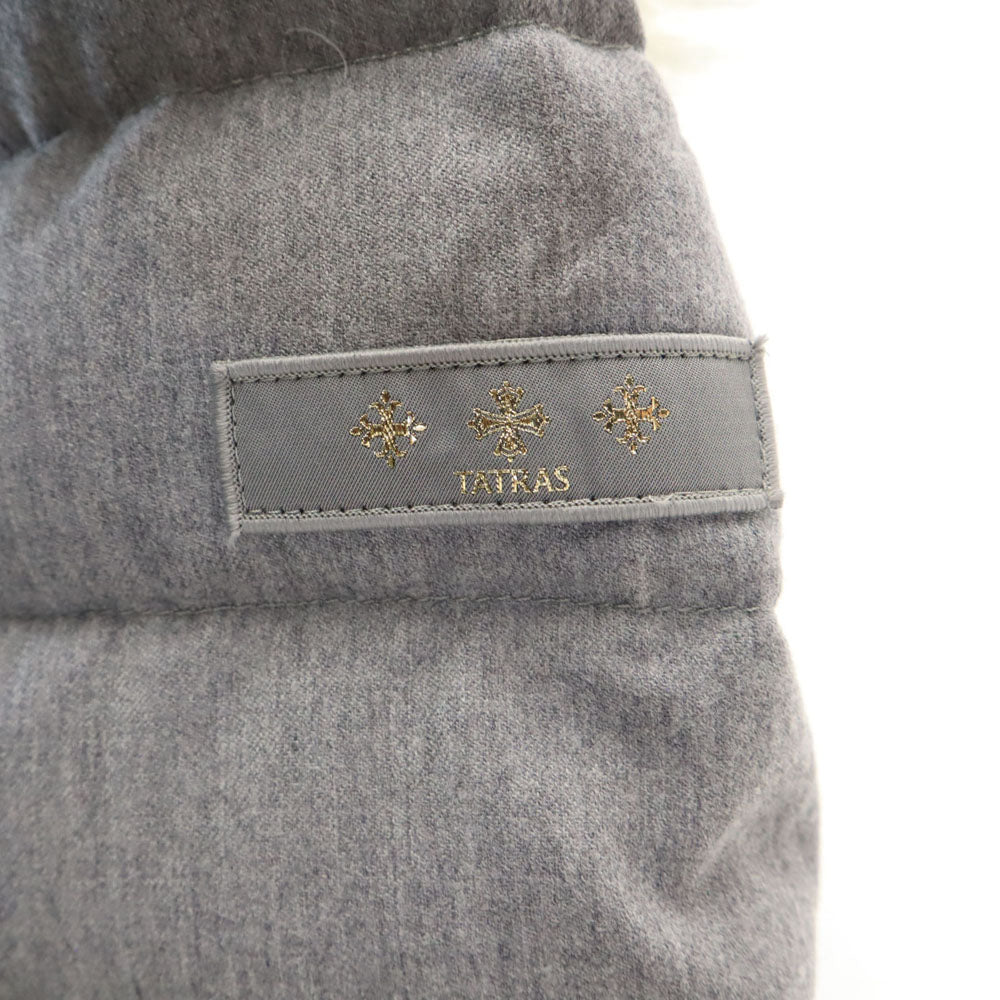 TATRAS タトラス ダウンジャケット 2 グレー 収納袋付き レディース