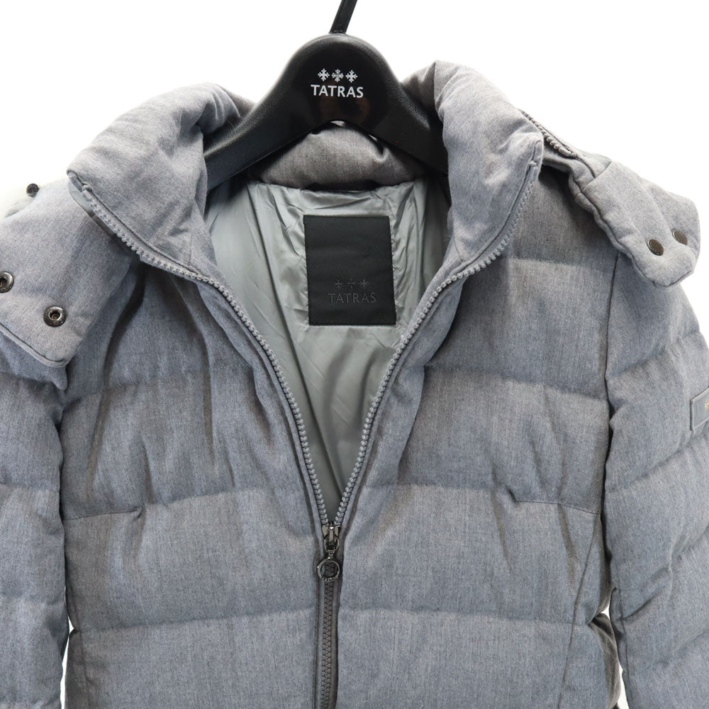 TATRAS タトラス ダウンジャケット 2 グレー 収納袋付き レディース