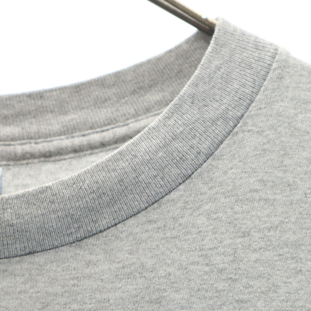 ALL SPORTS オールスポーツ 90s USA製 オールド SIGMA CHI 長袖 シングルステッチ 袖プリント Tシャツ L グレー ロンT メンズ