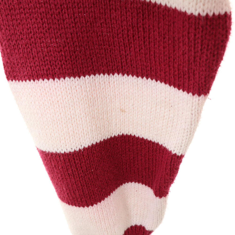 STRUCTURE ストラクチャー 90s USA製 オールド 星条旗柄 長袖 コットンニット セーター M ホワイト 他 メンズ