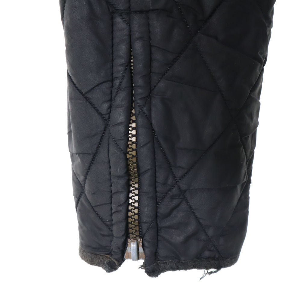 Barbour バブアー 3ワラント キルティングジャケット 8 ブラック 中綿入り レディース