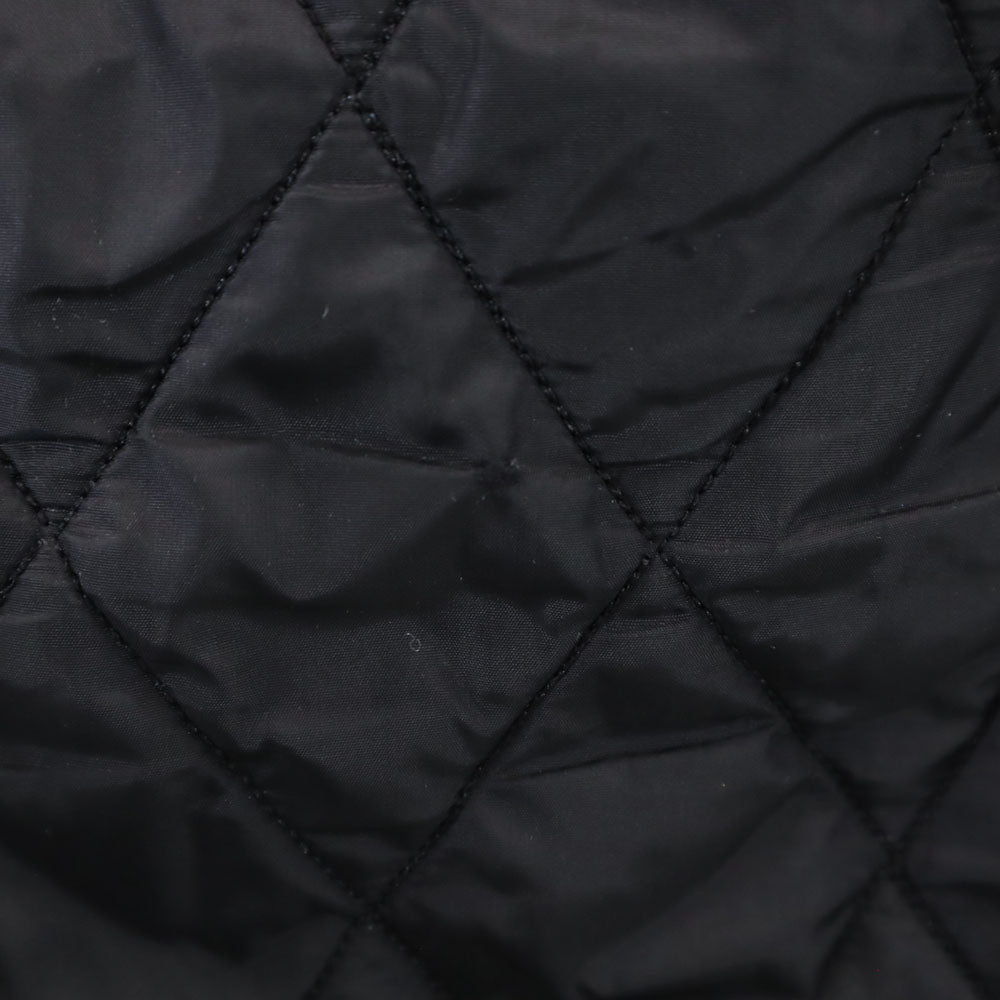 Barbour バブアー 3ワラント キルティングジャケット 8 ブラック 中綿入り レディース