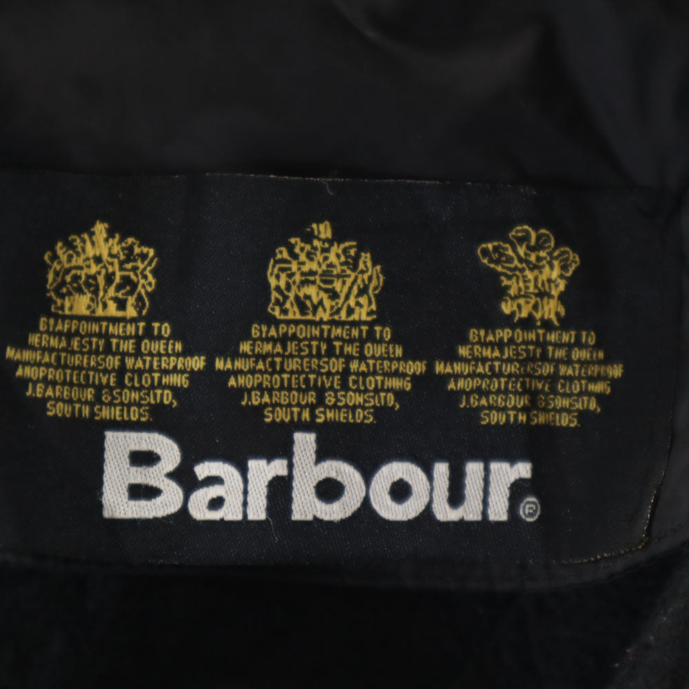 Barbour バブアー 3ワラント キルティングジャケット 8 ブラック 中綿入り レディース