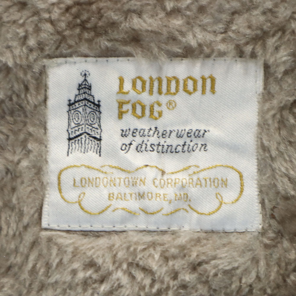 ロンドンフォグ 80s ヴィンテージ ワークジャケット 42 ベージュ系 LONDON FOG ライナー付き メンズ
