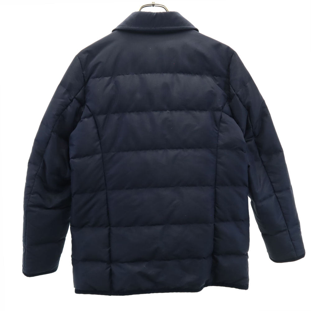 西川ダウン ナノユニバース別注 ダウンジャケット S ネイビー x nano･universe メンズ