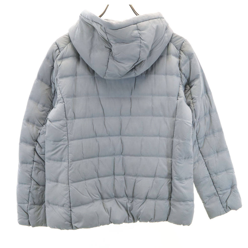 UNIQLO ユニクロ シームレスパーカー ウルトラライトダウンジャケット L グレー レディース