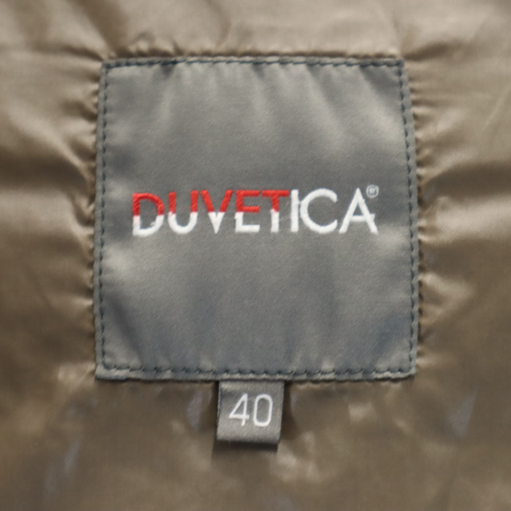 DUVETICA デュベティカ 長袖 ダウンジャケット 40 ベージュ系 レディース