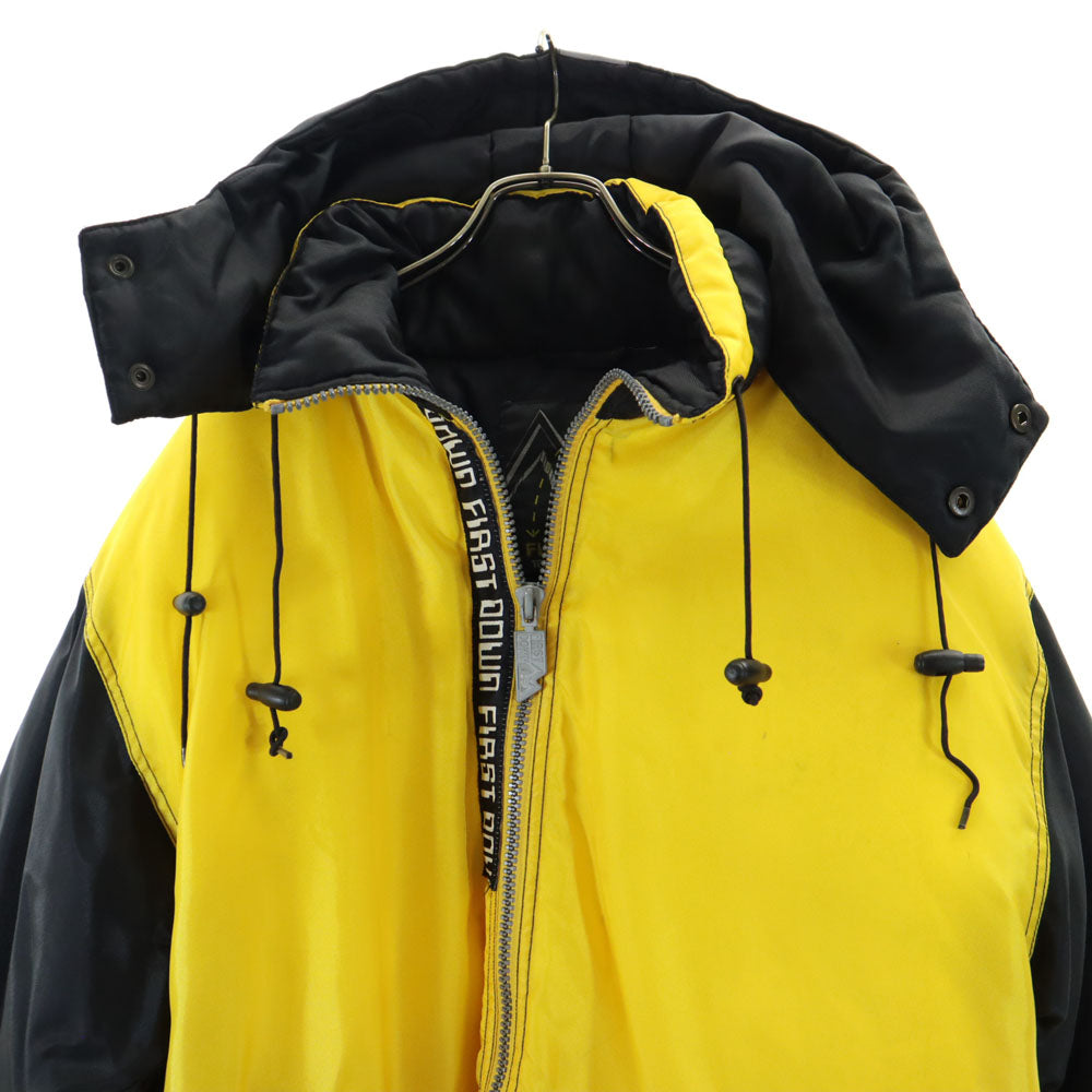 FIRSTDOWN ファーストダウン オールド ダウンジャケット M イエロー メンズ