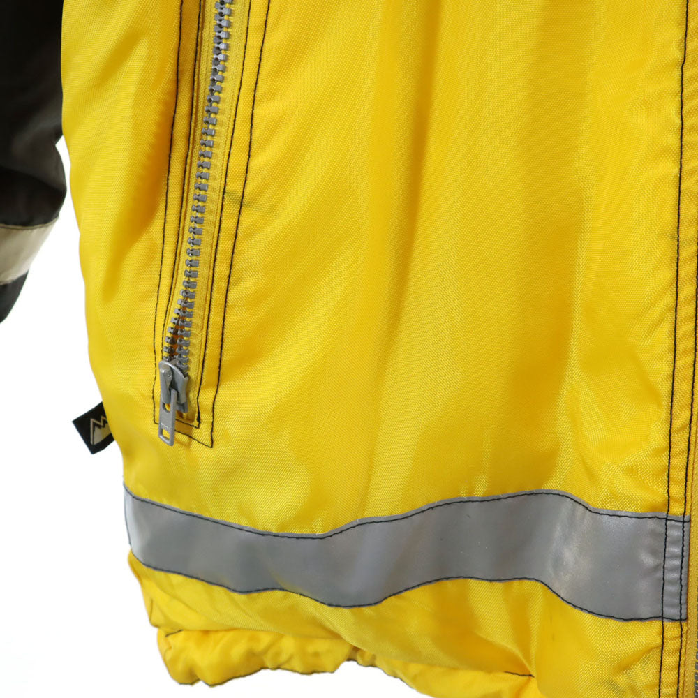 FIRSTDOWN ファーストダウン オールド ダウンジャケット M イエロー メンズ