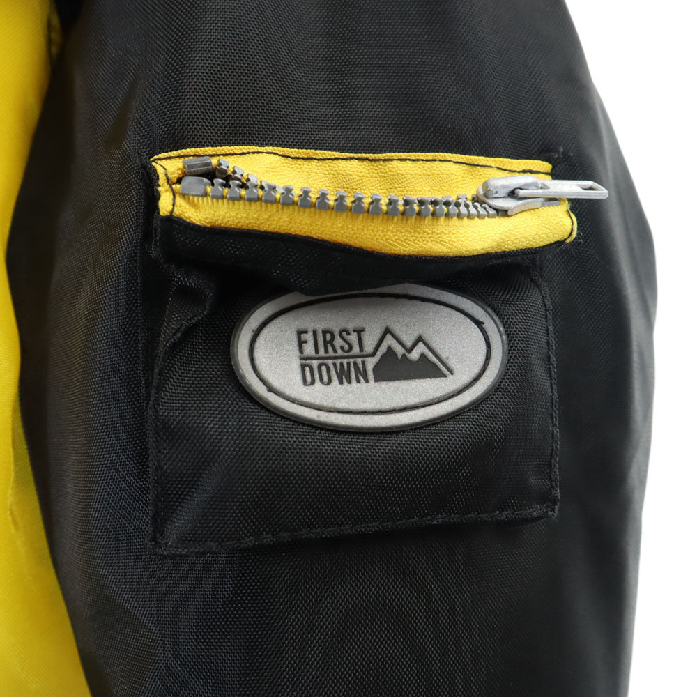 FIRSTDOWN ファーストダウン オールド ダウンジャケット M イエロー メンズ