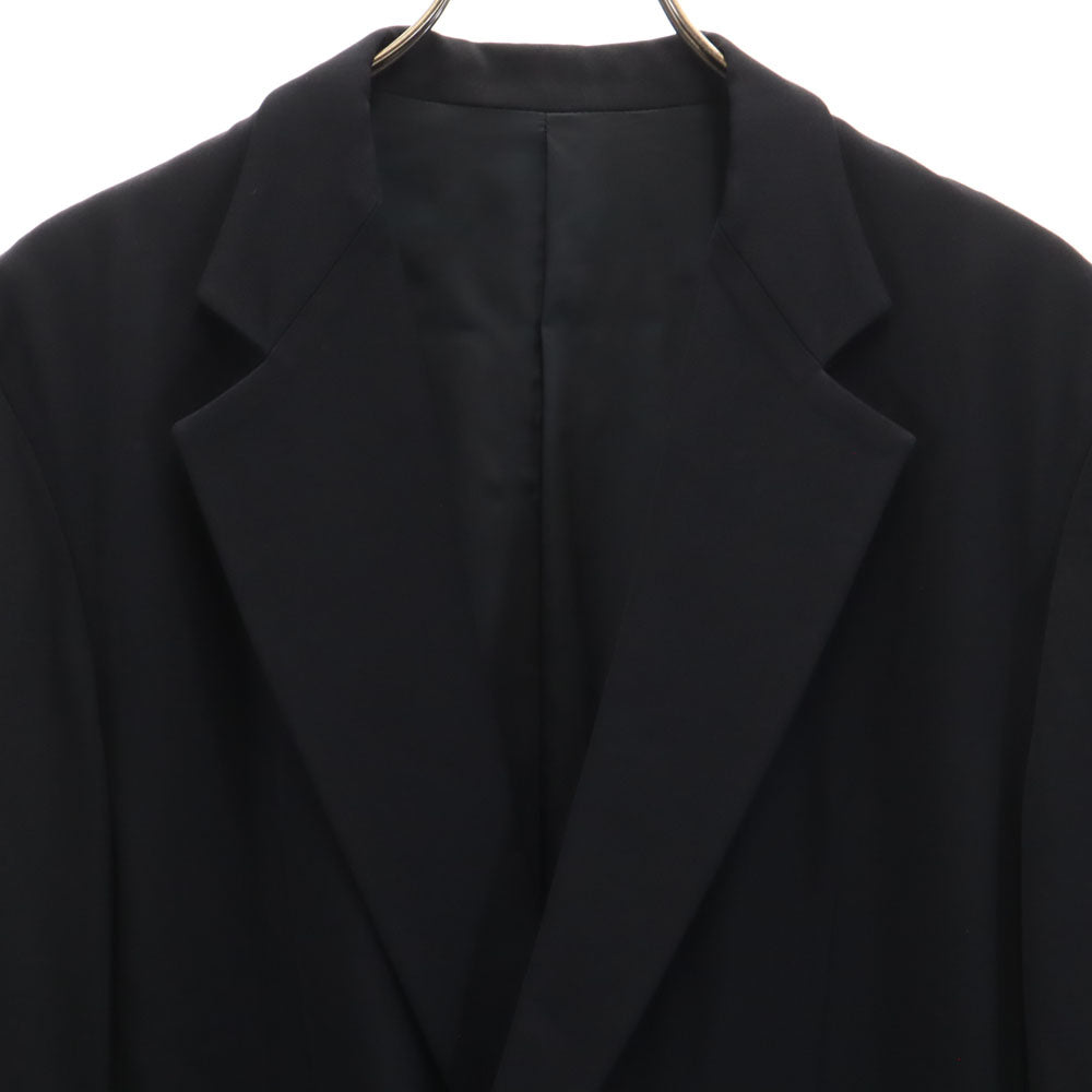 Y's ワイズ 80s 日本製 ヴィンテージ ダブル テーラードジャケット ブラック ブレザー レディース