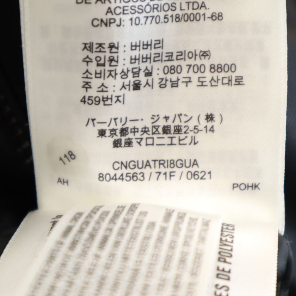 BURBERRY LONDON バーバリーロンドン ダウンコート 10Y チャコールブラック キッズ