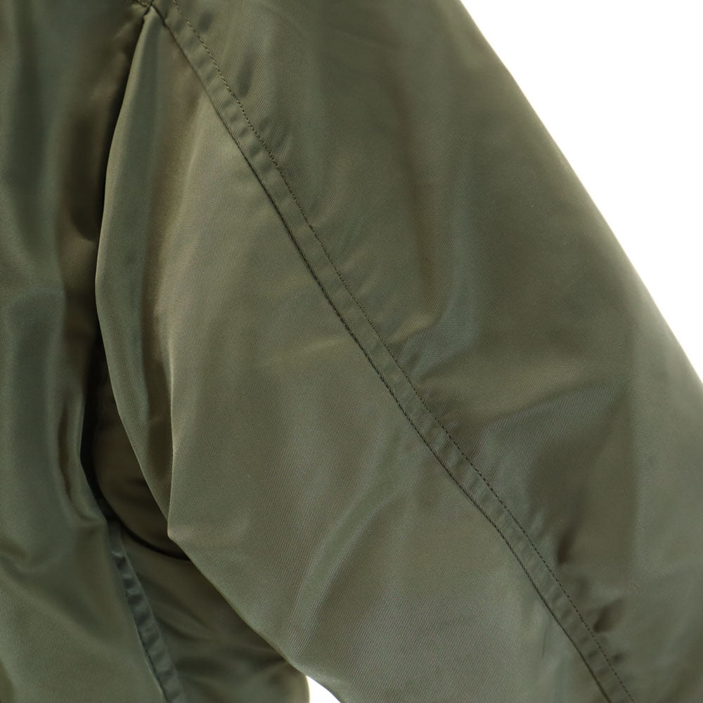 HYSTERIC MINI ヒステリックミニ バック ヒスミニ刺繍 MA-1 フライトジャケット オリーブ系 キッズ