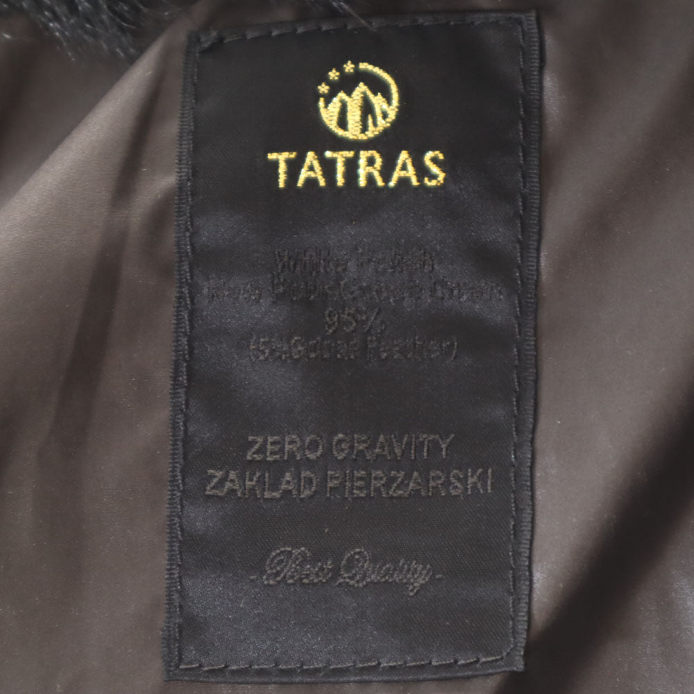 タトラス ポーランド製 ダウンジャケット 38 チャコール TATRAS レディース
