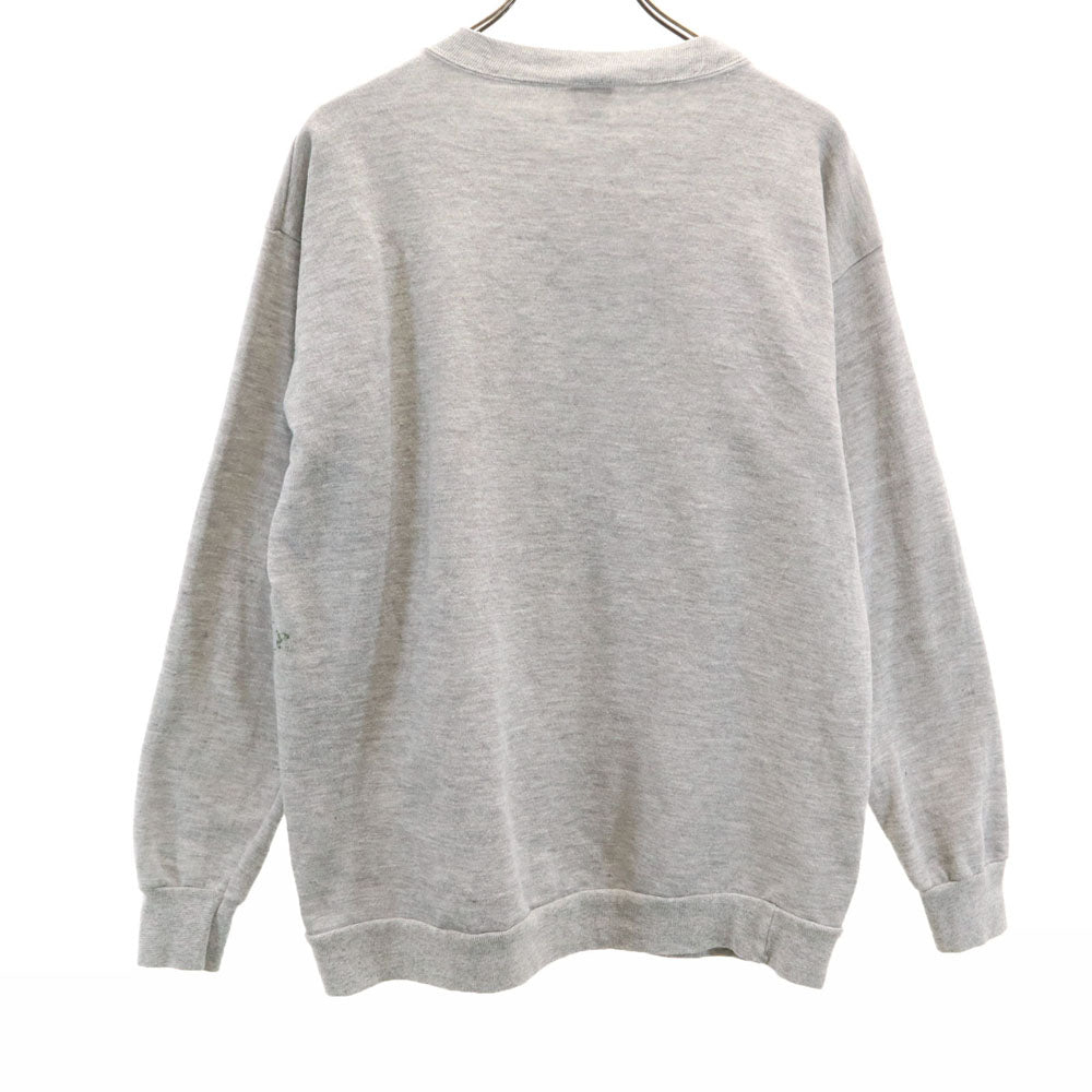 Steinwurtzel 90s USA製 オールド モンスタートラック 長袖 スウェット トレーナー XL グレー 裏起毛 メンズ