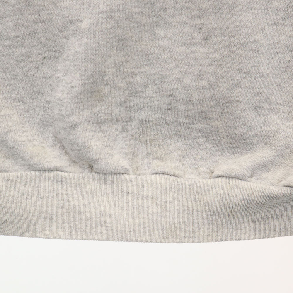 OLD オールド 80s 90s 長袖 スウェット トレーナー グレー 裏起毛 メンズ