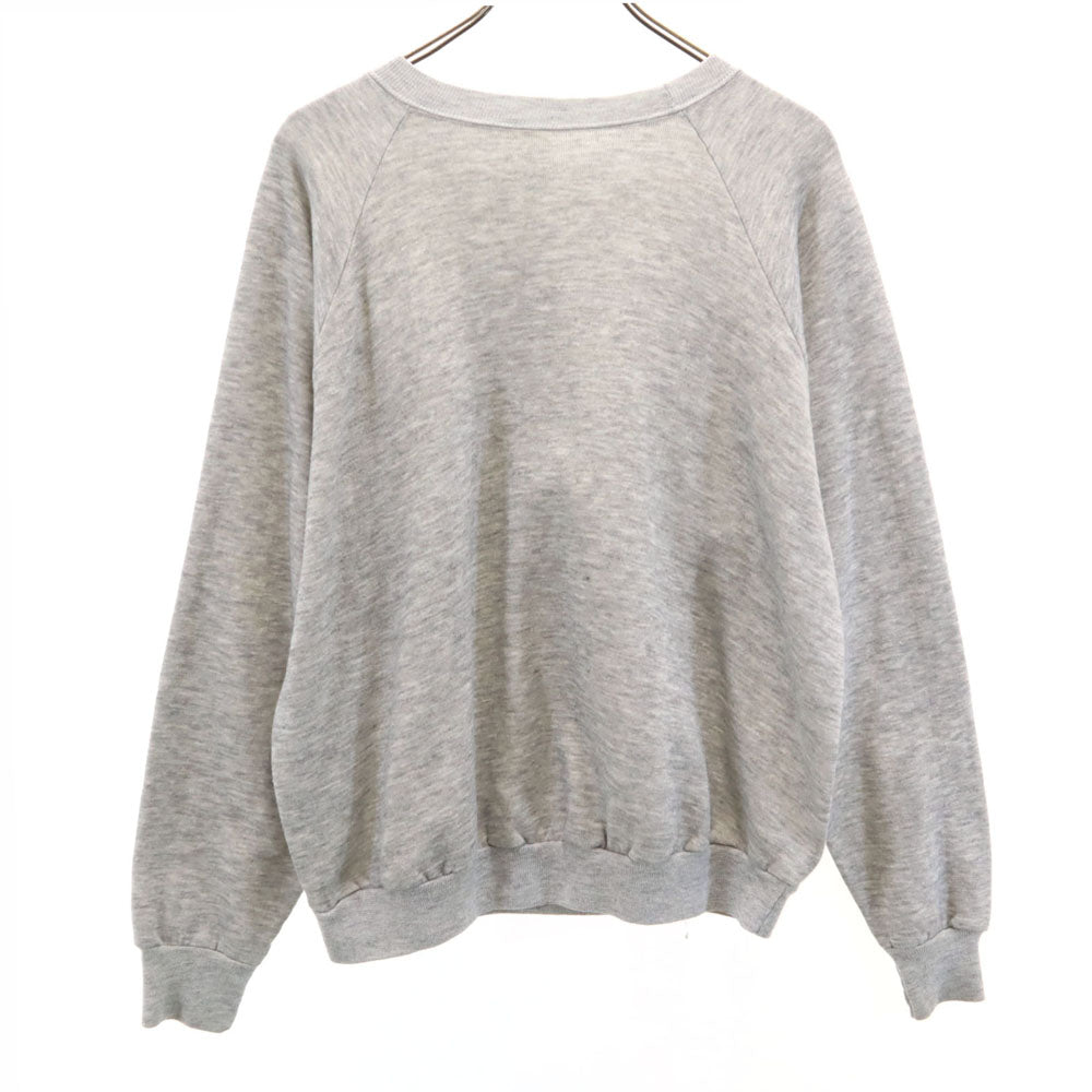 VINTAGE ヴィンテージ 80s 長袖 スウェット トレーナー グレー メンズ