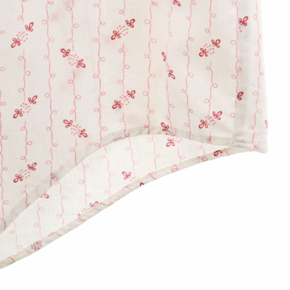 TOWNCRAFT タウンクラフト 70s ヴィンテージ 総柄 長袖 シャツ 16/34 ホワイト系 ペニーズ Pennys タンクラ メンズ