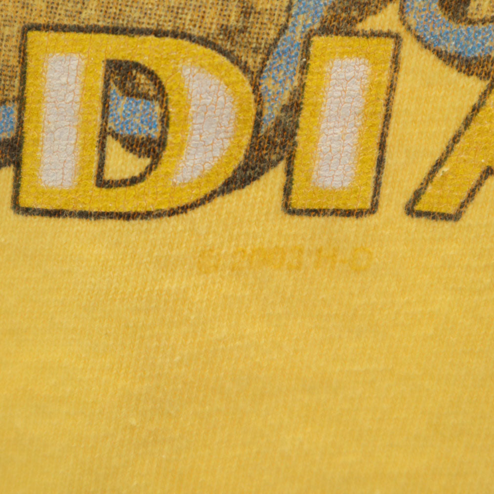 ハーレーダビッドソン 2008年コピーライト 00s バックプリント 長袖 袖プリント Tシャツ イエロー HARLEY DAVIDSON ロンT メンズ