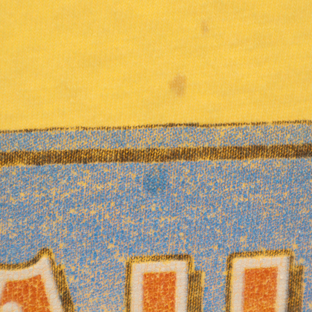 ハーレーダビッドソン 2008年コピーライト 00s バックプリント 長袖 袖プリント Tシャツ イエロー HARLEY DAVIDSON ロンT メンズ