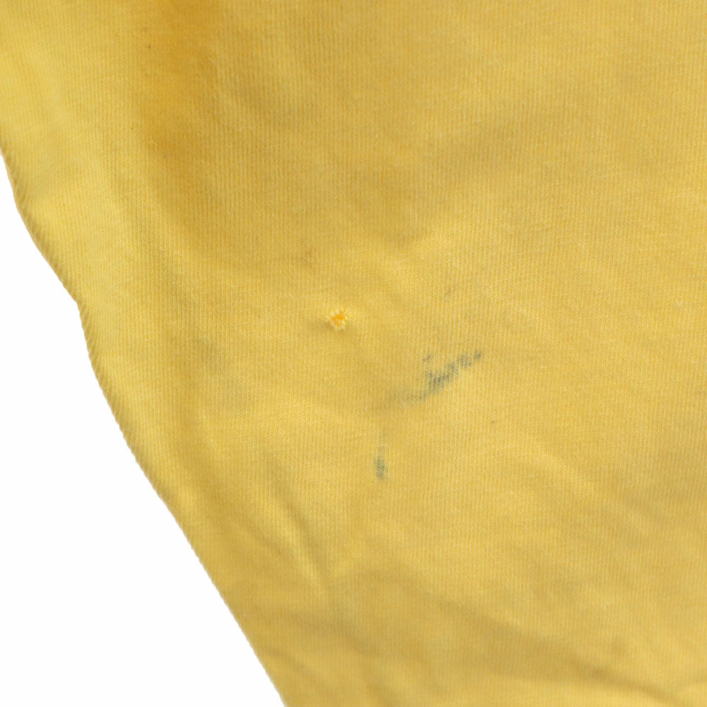 ハーレーダビッドソン 2008年コピーライト 00s バックプリント 長袖 袖プリント Tシャツ イエロー HARLEY DAVIDSON ロンT メンズ