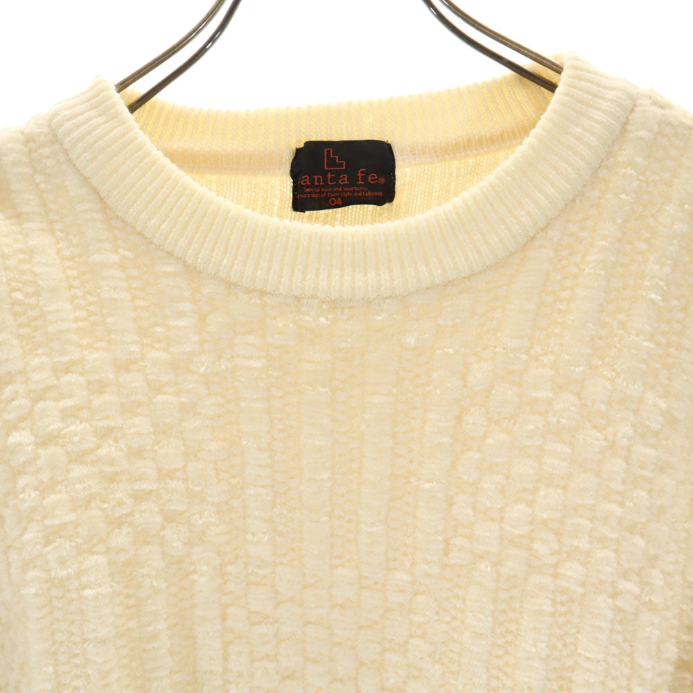 santa fe サンタフェ 90s オールド 長袖 セーター 4 アイボリー ニット レディース