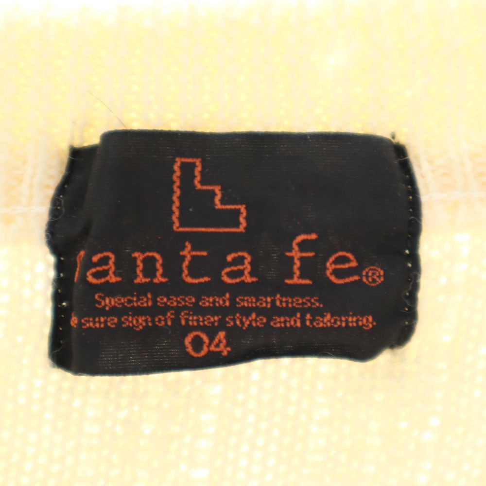 santa fe サンタフェ 90s オールド 長袖 セーター 4 アイボリー ニット レディース