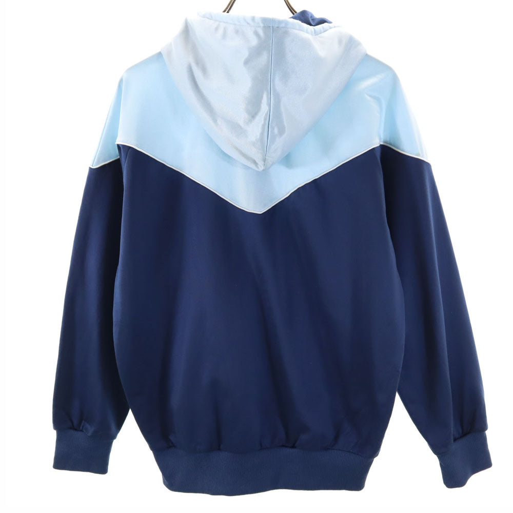 PUMA プーマ 80s 90s オールド 長袖 ジャージ ジップパーカー 4 ネイビー 他 メンズ