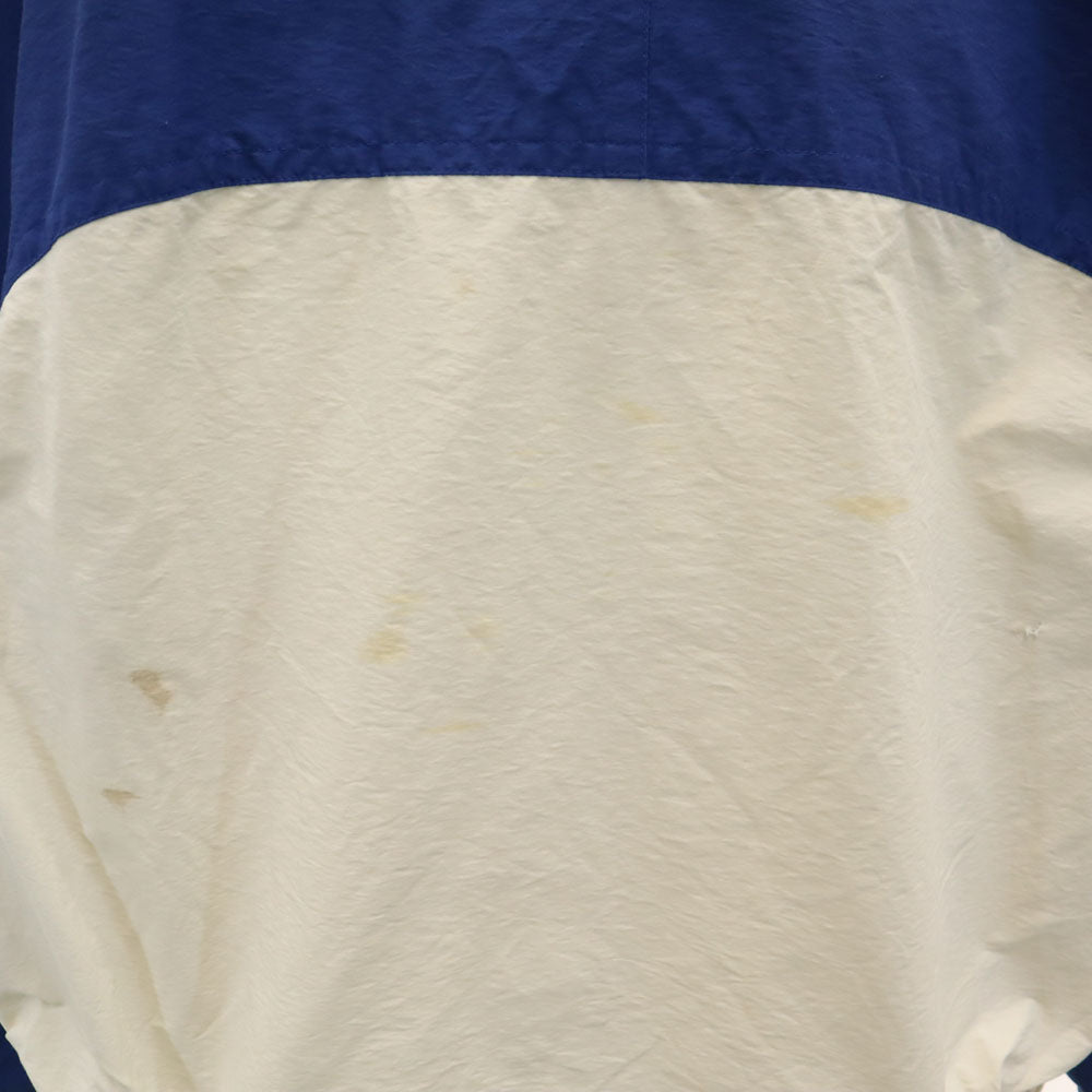 NAUTICA ノーティカ 90s オールド ジャケット L ブルー ツートンカラー フード付き メンズ