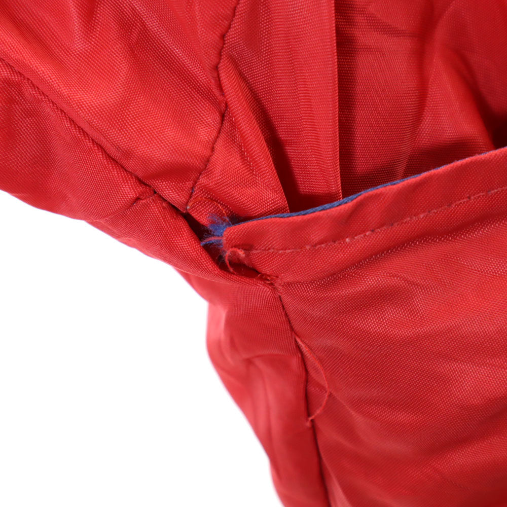 カワサキ 70s 80s ヴィンテージ ナイロンジャケット L ブルー 裏キルティング メンズ