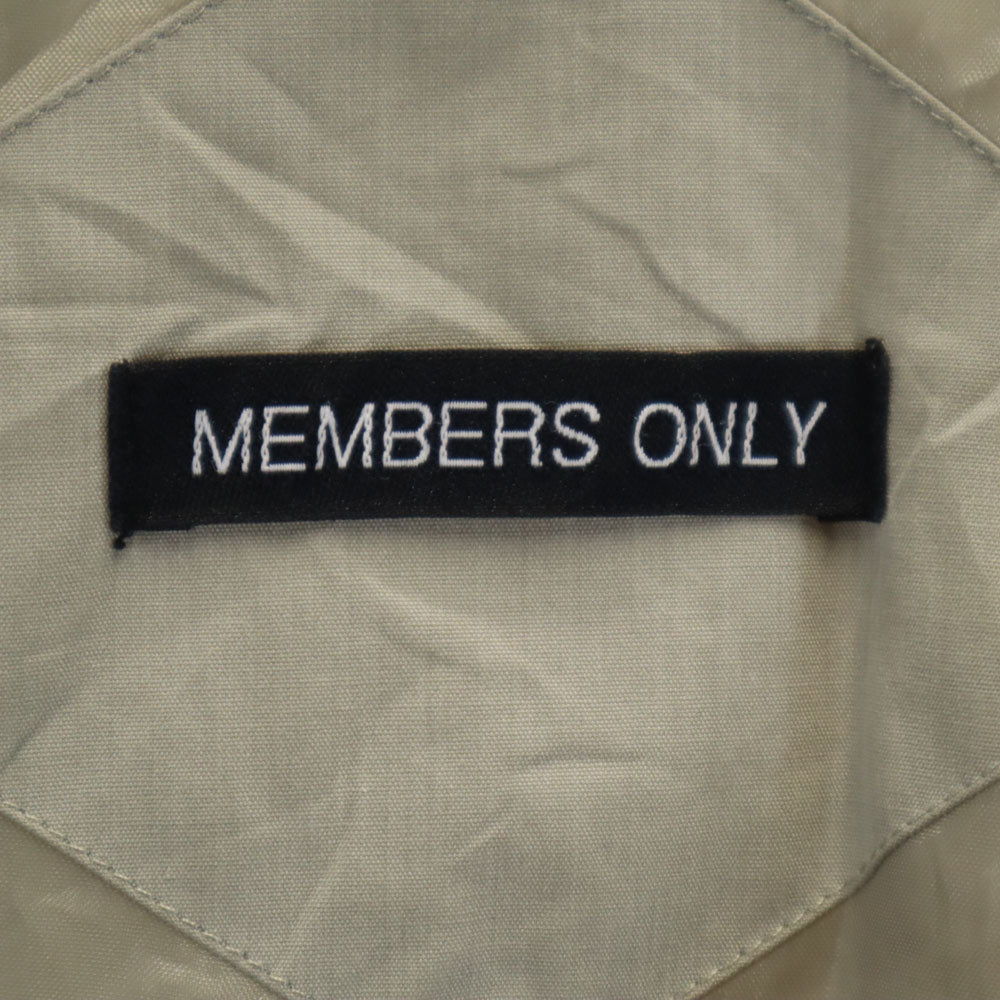 メンバーズオンリー 00s オールド ジャケット XL グレー MEMBERS