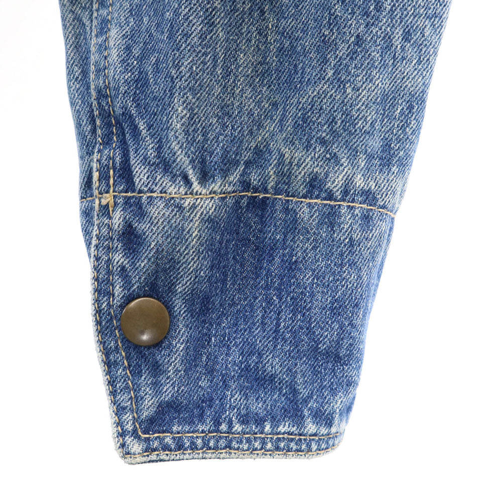 ボンジュール 80s スタンドカラー オールド デニムジャケット M ジージャン メンズ