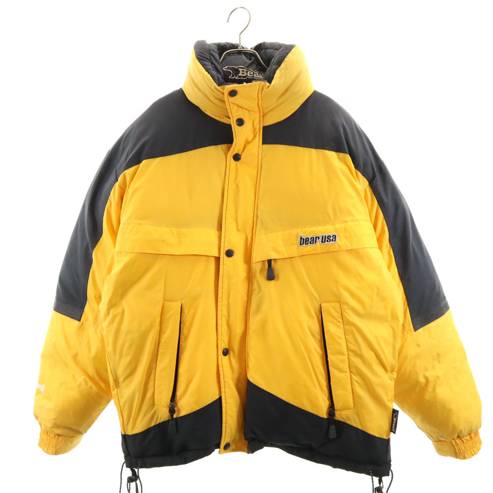 Bear ベアー 90s オールド リバーシブル ダウンジャケット M ブラック メンズ