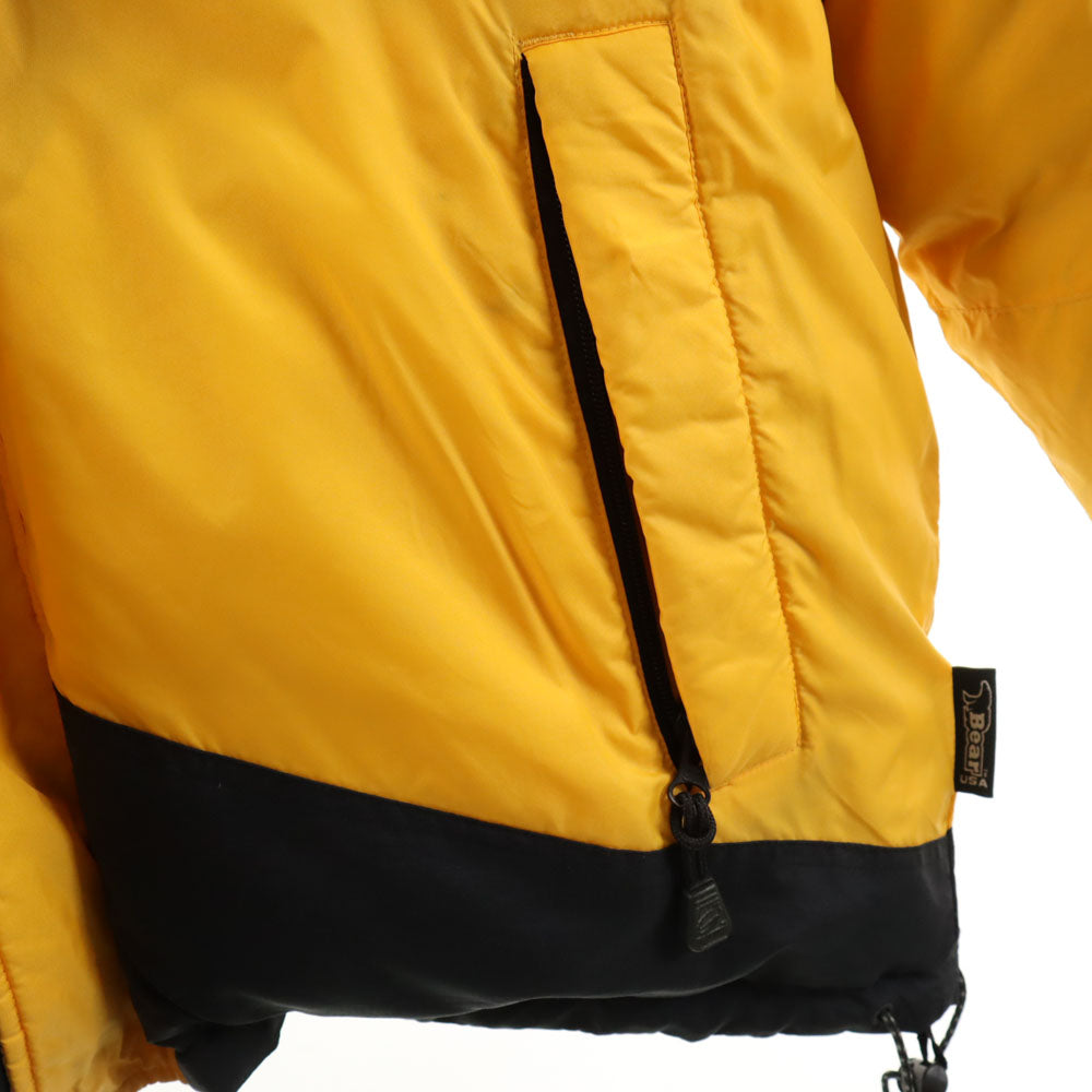 Bear ベアー 90s オールド リバーシブル ダウンジャケット M ブラック メンズ