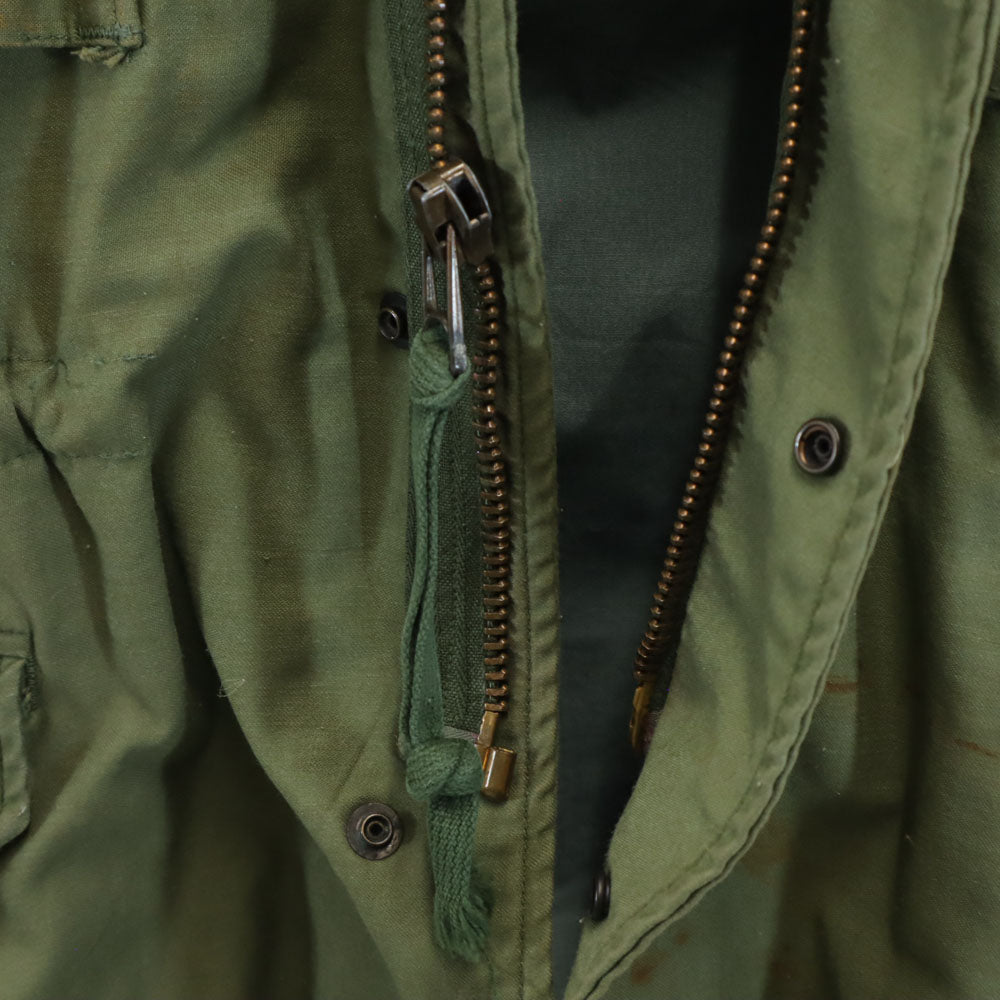 US ARMY アメリカ軍 70s DSA ヴィンテージ M65 フィールドジャケット S カーキ ミリタリー メンズ