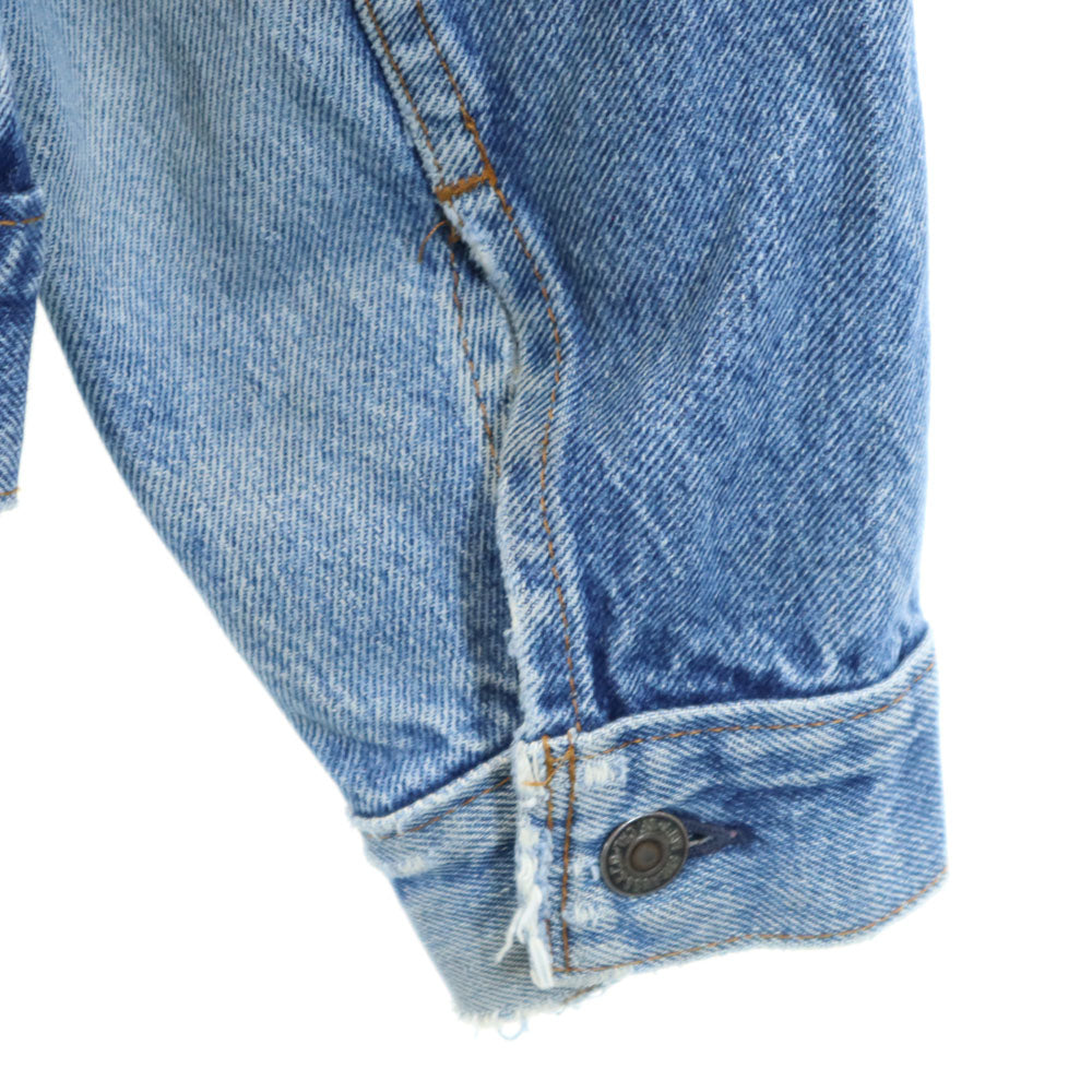 Levi's リーバイス 80s 90s カナダ製 オールド デニムジャケット 42 ウォッシュブルー トラッカー ジージャン メンズ