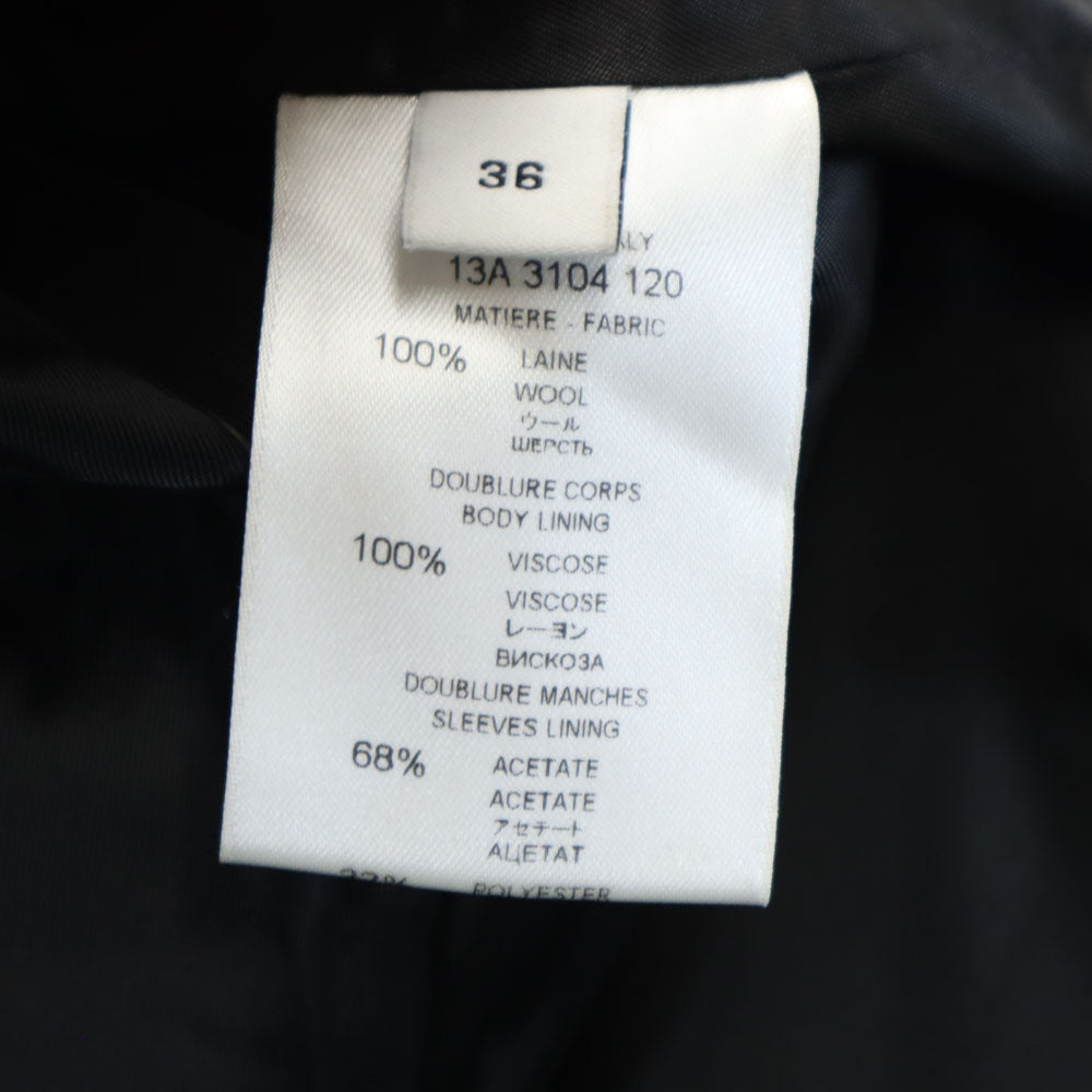 GIVENCHY ジバンシィ イタリア製 ジャケット 36 ブラック レディース