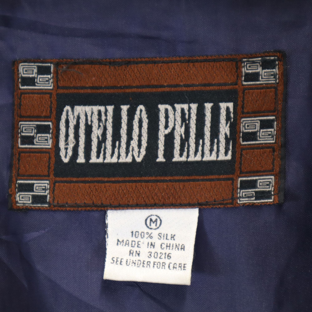 OTELLO PELLE 90s オールド ブルゾン M ネイビー 他 ジャケット メンズ