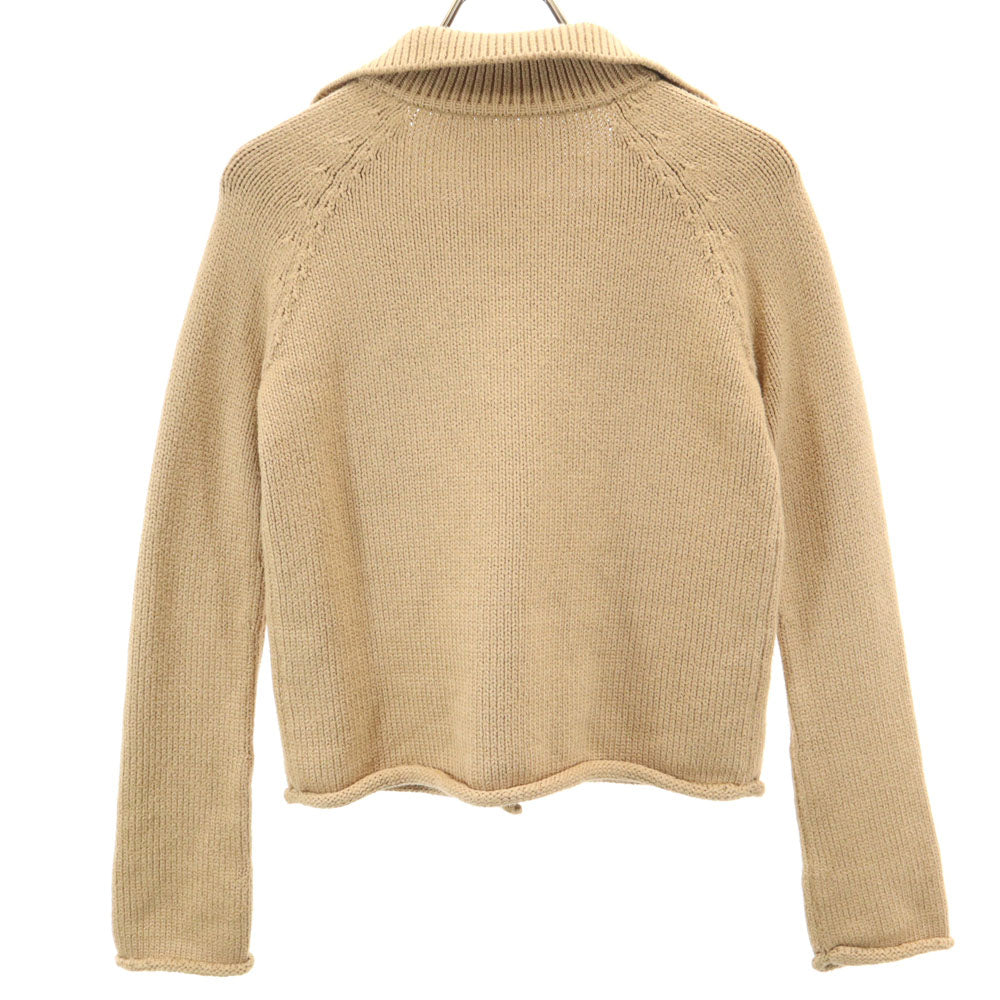 デイジーリン 日本製 長袖 ニットカーディガン 38 ベージュ ジャケット レディース